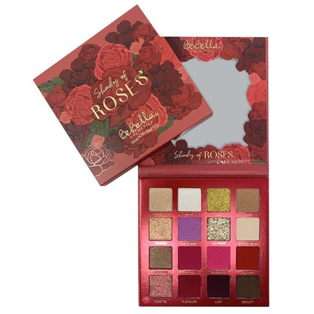 BeBella shades of roses eyeshadow palette